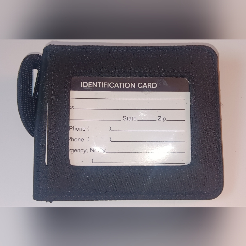 Unisex Neck ID Wallet